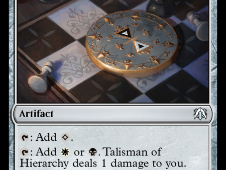 Talisman of Hierarchy [March of the Machine Commander] Discount