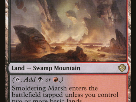 Smoldering Marsh [Starter Commander Decks] Discount