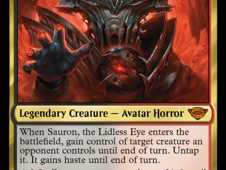 Sauron, the Lidless Eye [The Lord of the Rings: Tales of Middle-Earth] Fashion