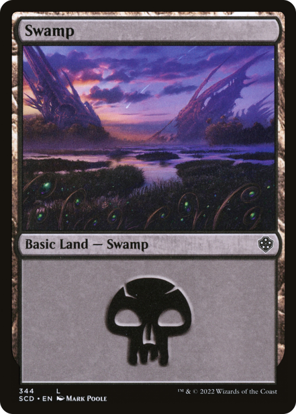 Swamp (344) [Starter Commander Decks] Fashion