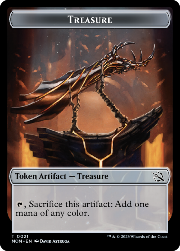 Treasure Token (21) [March of the Machine Tokens] For Discount