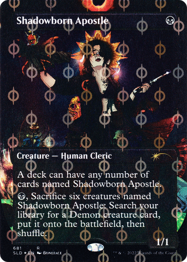 Shadowborn Apostle (681) (Step-and-Compleat Foil) [Secret Lair Drop Promos] Sale