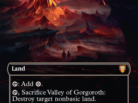 Wasteland - Valley of Gorgoroth [The Lord of the Rings: Tales of Middle-Earth Commander] Online Hot Sale