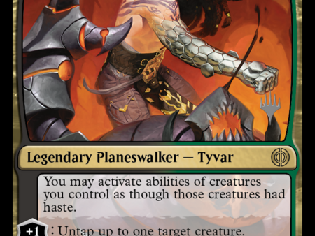 Tyvar, Jubilant Brawler (Promo Pack) [Phyrexia: All Will Be One Promos] For Sale