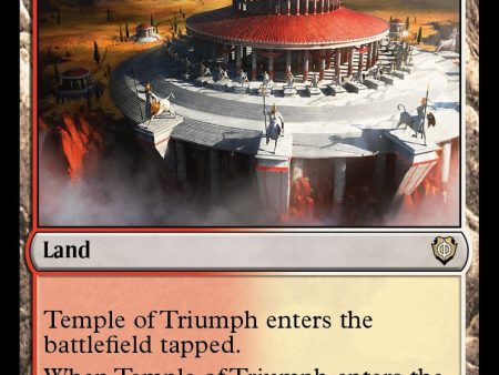 Temple of Triumph [Phyrexia: All Will Be One Commander] Cheap