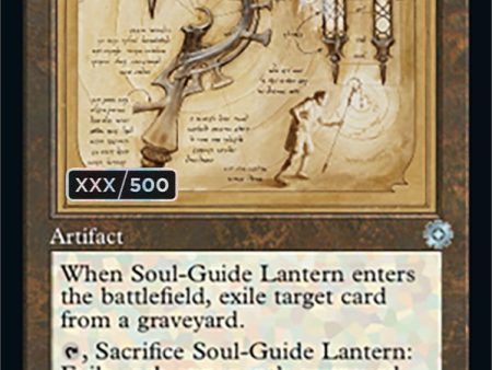 Soul-Guide Lantern (Retro Schematic) (Serialized) [The Brothers  War Retro Artifacts] Online Hot Sale