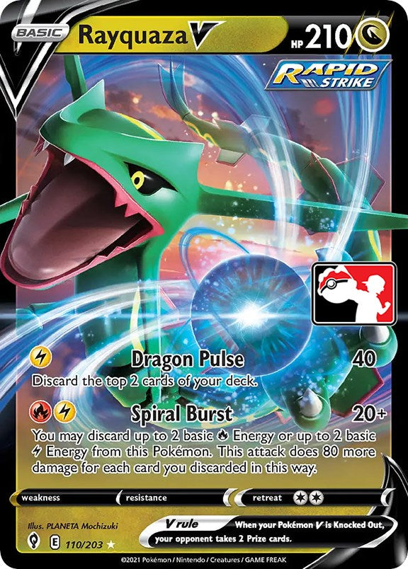 Rayquaza V (110 203) [Prize Pack Series One] on Sale