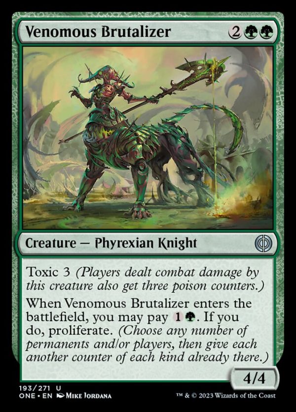 Venomous Brutalizer [Phyrexia: All Will Be One] Discount