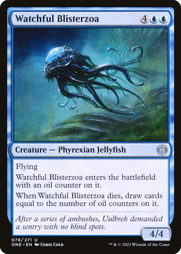 Watchful Blisterzoa [Phyrexia: All Will Be One] For Cheap