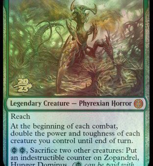 Zopandrel, Hunger Dominus [Phyrexia: All Will Be One Prerelease Promos] Online Sale