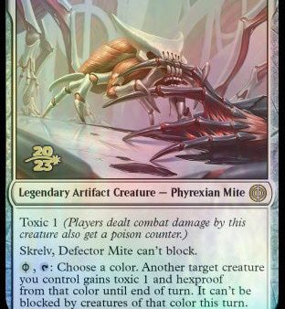 Skrelv, Defector Mite [Phyrexia: All Will Be One Prerelease Promos] Online Sale