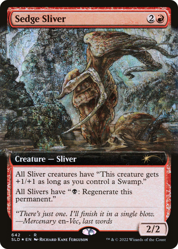 Sedge Sliver (Extended Art) [Secret Lair Drop Promos] Fashion