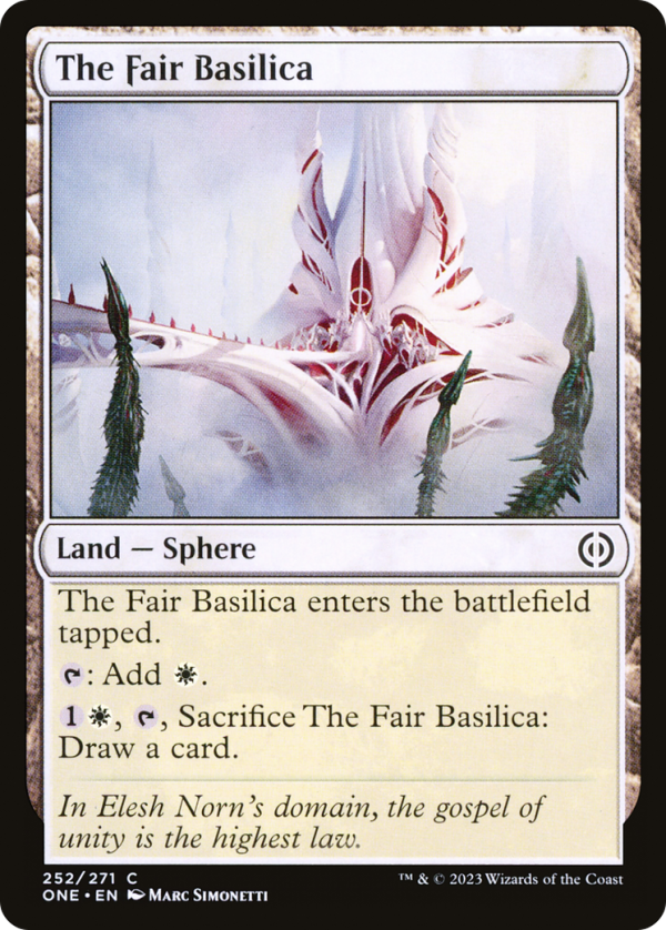 The Fair Basilica [Phyrexia: All Will Be One] Online