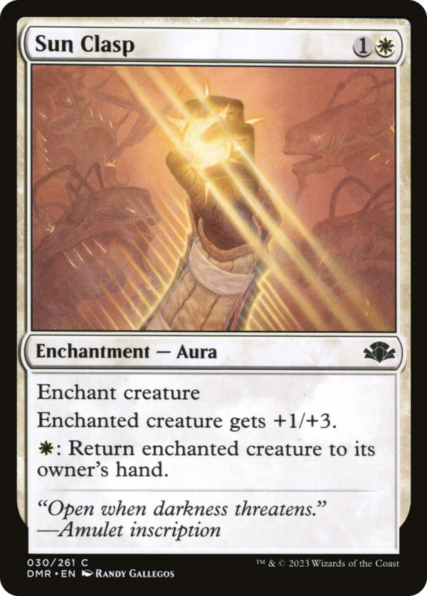 Sun Clasp [Dominaria Remastered] For Sale