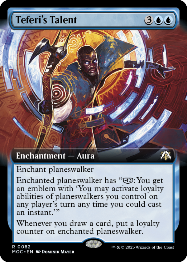 Teferi s Talent (Extended Art) [March of the Machine Commander] Online Sale