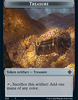 Treasure    Treasure Double-Sided Token [Starter Commander Decks] Hot on Sale