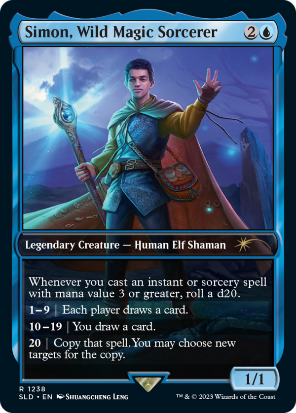 Simon, Wild Magic Sorcerer [Secret Lair Drop Series] Discount