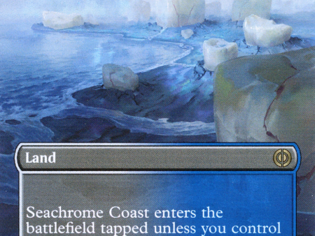 Seachrome Coast (Borderless Alternate Art) [Phyrexia: All Will Be One] Cheap