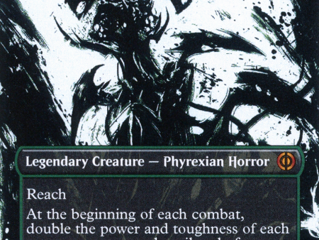 Zopandrel, Hunger Dominus (Borderless Ichor) [Phyrexia: All Will Be One] Cheap