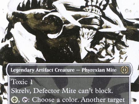 Skrelv, Defector Mite (Borderless Ichor) [Phyrexia: All Will Be One] Hot on Sale