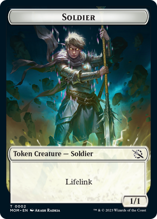 Soldier Token [March of the Machine Tokens] Online Hot Sale