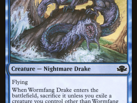 Wormfang Drake [Dominaria Remastered] on Sale