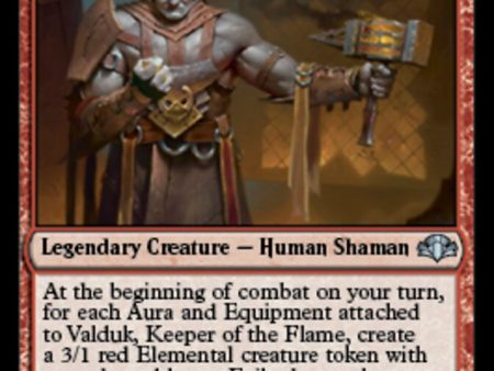 Valduk, Keeper of the Flame [Dominaria Remastered] For Sale