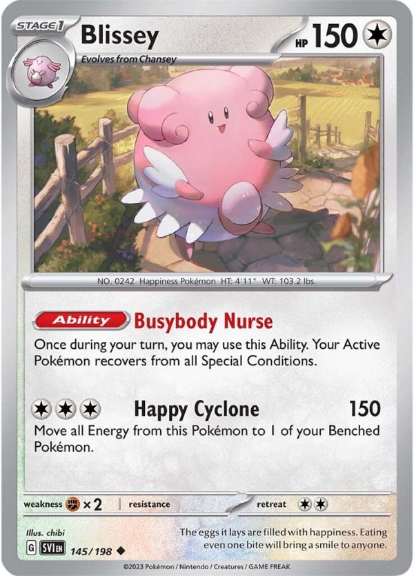 Blissey (145 198) [Scarlet & Violet: Base Set] Fashion