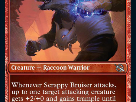 Scrappy Bruiser (Promo Pack) [March of the Machine Promos] on Sale