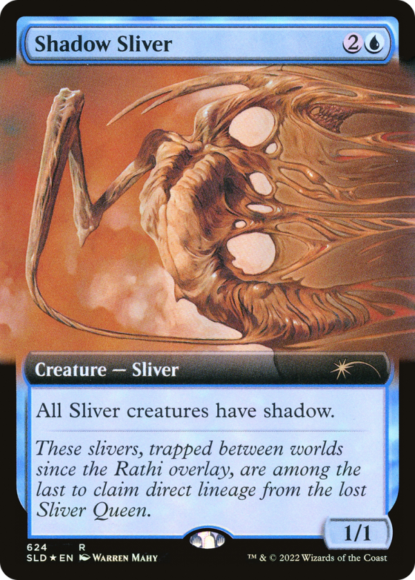 Shadow Sliver (Extended Art) [Secret Lair Drop Promos] For Discount