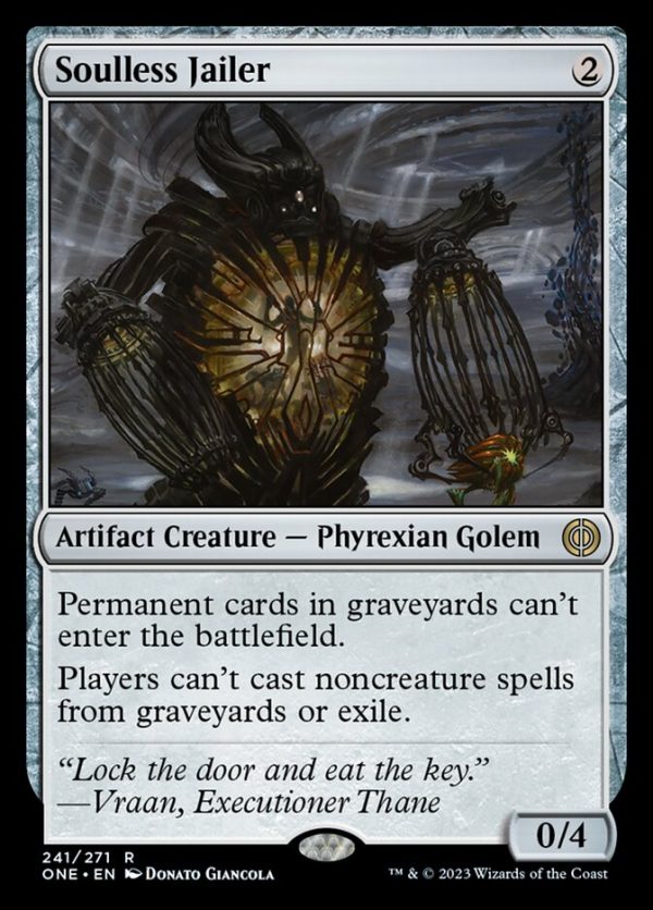 Soulless Jailer [Phyrexia: All Will Be One] Hot on Sale