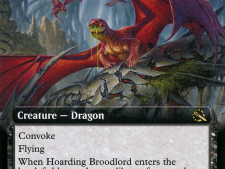 Hoarding Broodlord (Extended Art) [March of the Machine] Online Sale