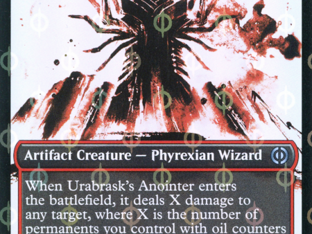 Urabrask s Anointer (Showcase Ichor Step-and-Compleat Foil) [Phyrexia: All Will Be One] Supply