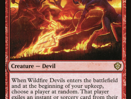 Wildfire Devils [Starter Commander Decks] Sale