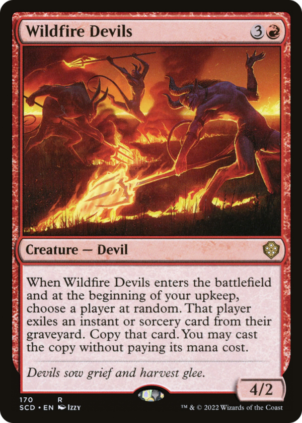 Wildfire Devils [Starter Commander Decks] Sale