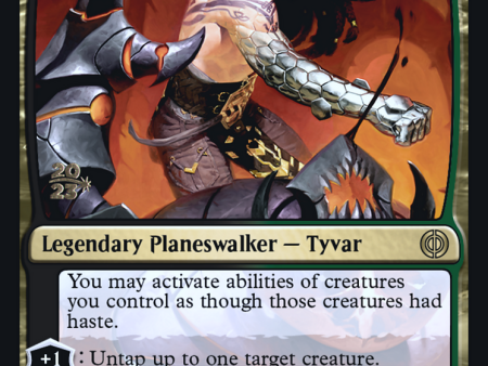 Tyvar, Jubilant Brawler [Phyrexia: All Will Be One Prerelease Promos] For Cheap