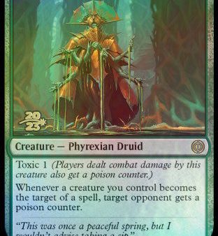 Venerated Rotpriest [Phyrexia: All Will Be One Prerelease Promos] Discount