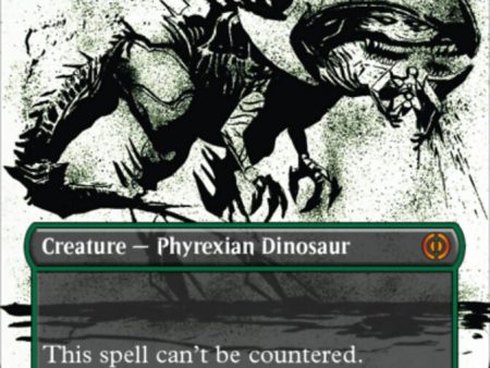 Tyrranax Rex (Borderless Ichor) [Phyrexia: All Will Be One] Supply