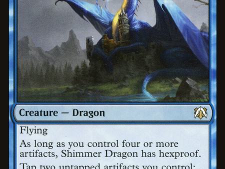 Shimmer Dragon [March of the Machine Commander] For Cheap