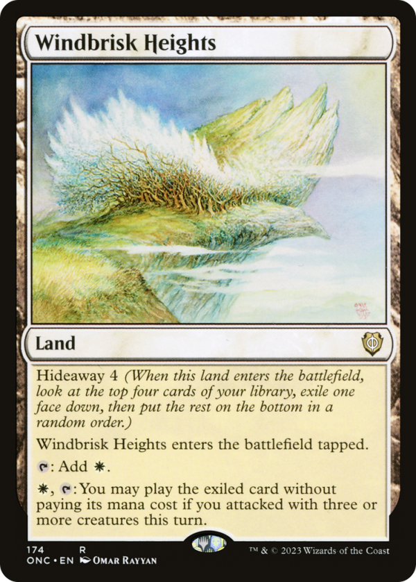 Windbrisk Heights [Phyrexia: All Will Be One Commander] Cheap