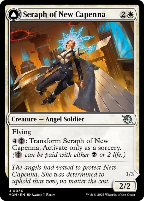 Seraph of New Capenna    Seraph of New Phyrexia [March of the Machine] Supply