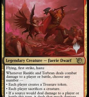 Rankle and Torbran (Promo Pack) [March of the Machine Promos] Hot on Sale