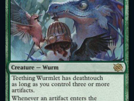 Teething Wurmlet (Promo Pack) [The Brothers  War Promos] Online Hot Sale