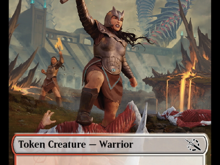 Warrior Token [March of the Machine Tokens] Cheap