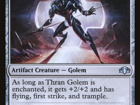 Thran Golem [Dominaria Remastered] Hot on Sale