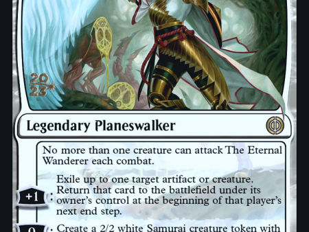 The Eternal Wanderer [Phyrexia: All Will Be One Prerelease Promos] Supply