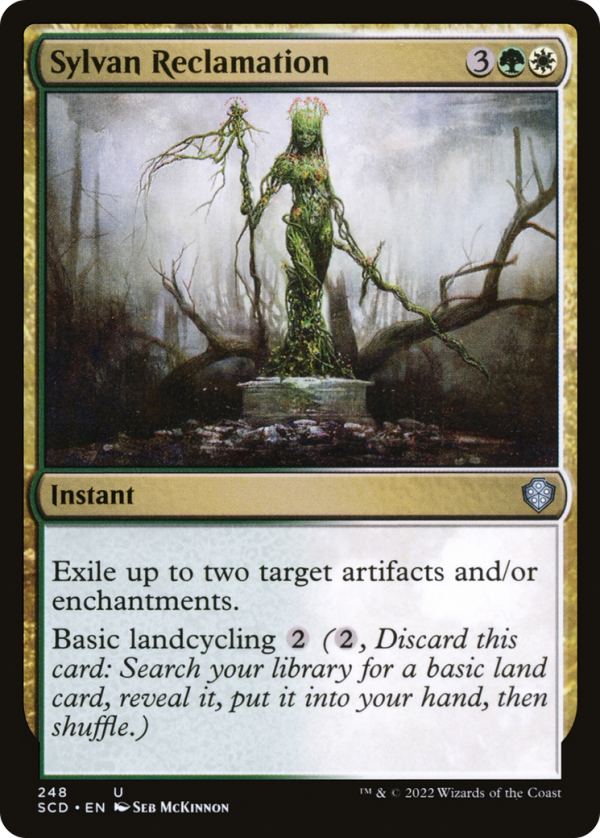 Sylvan Reclamation [Starter Commander Decks] on Sale