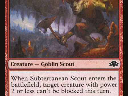 Subterranean Scout [Dominaria Remastered] Online